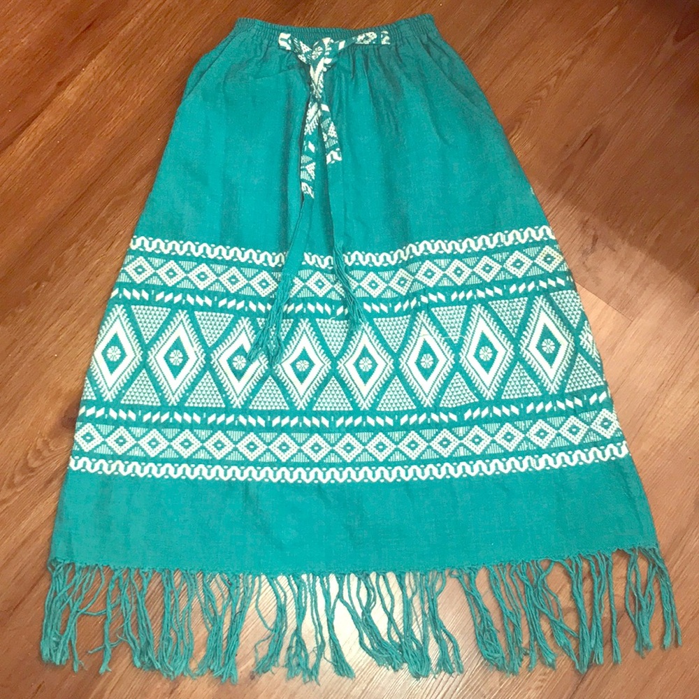 Vintage Cay Frances Guatemalan Skirt